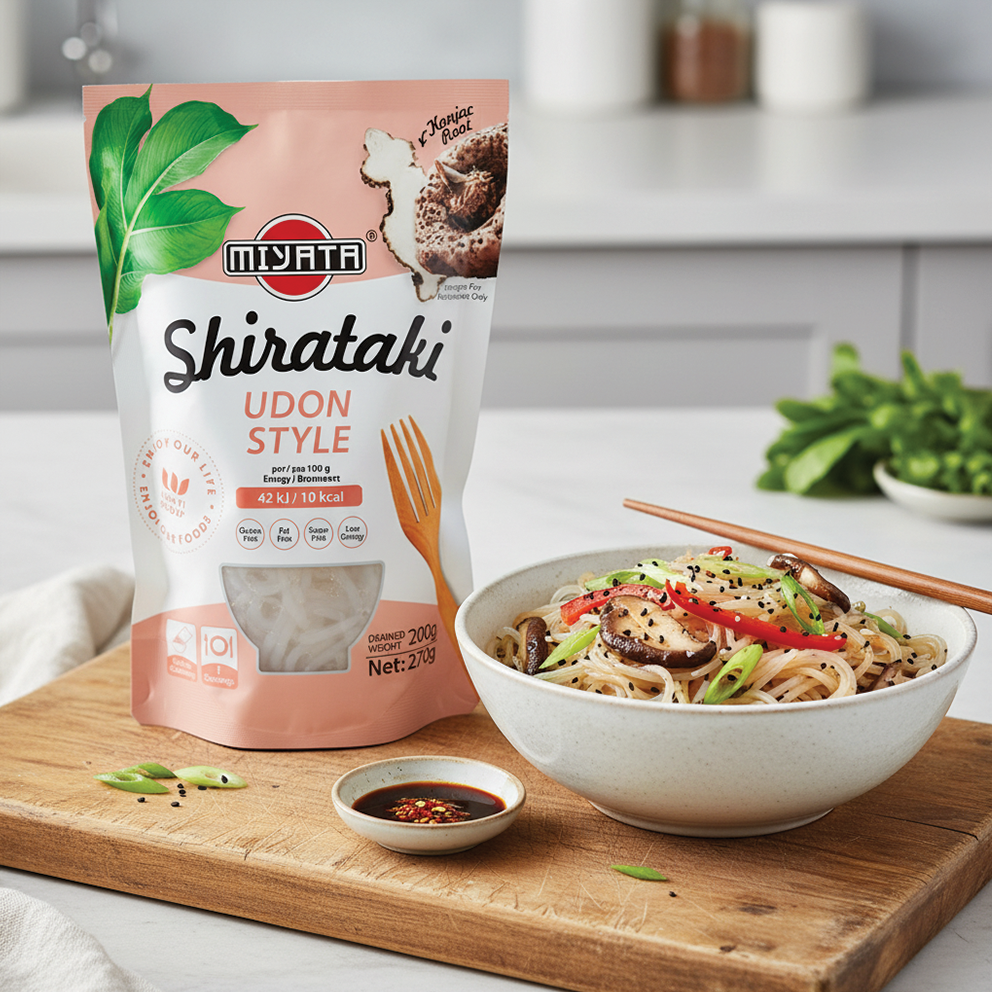 Shirataki Udon Style,massa Shirataki Udon Style, Receitas Japoneas, Produtos Orientais